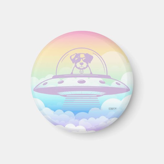 UFO PETS MAGNET (Vorne)