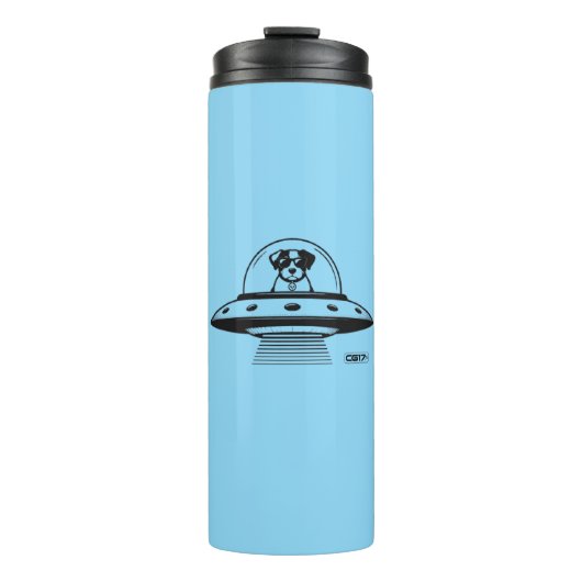 UFO PETS THERMOSBECHER (Vorderseite)