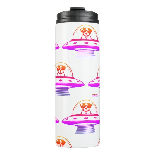 UFO PETS THERMOSBECHER (Vorderseite)