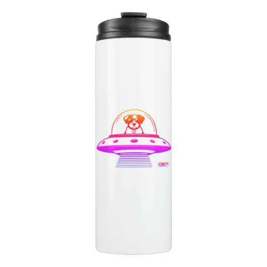 UFO PETS THERMOSBECHER (Vorderseite)