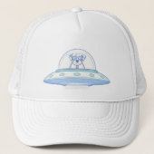 UFO PETS TRUCKERKAPPE (Vorderseite)