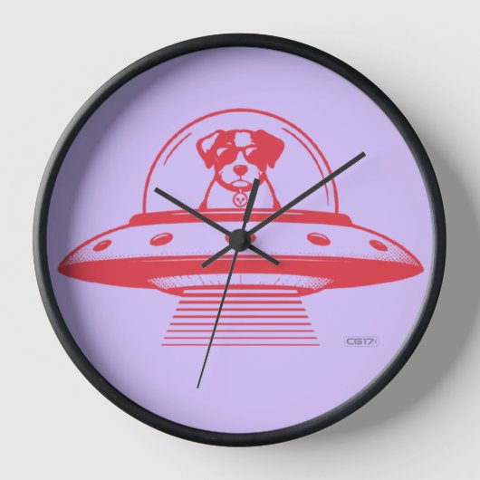 UFO PETS UHR (Vorderseite)