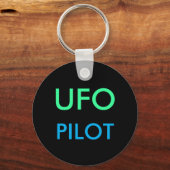 UFO PILOT SCHLÜSSELANHÄNGER (Rückseite)