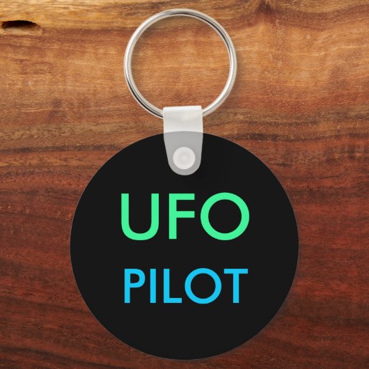 UFO PILOT SCHLÜSSELANHÄNGER (Vorderseite)