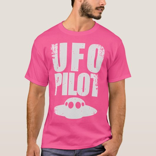 Ufo Pilot T-Shirt (Vorderseite)