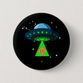 UFO Pizza Pick Up Button (Vorderseite)