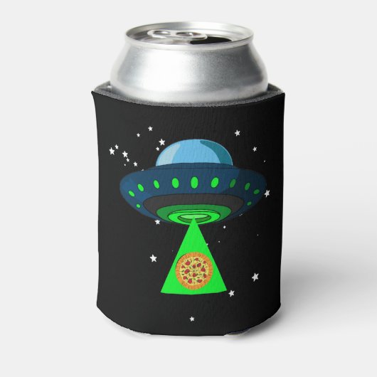 UFO Pizza Pick Up Dosenkühler (Kanne Rückseite)