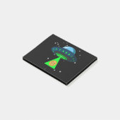 UFO Pizza Pick Up Post-it Klebezettel (angewinkelt)