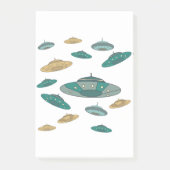 UFO POST-IT KLEBEZETTEL (Vorderseite)