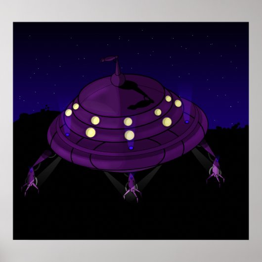 UFO POSTER (Vorne)