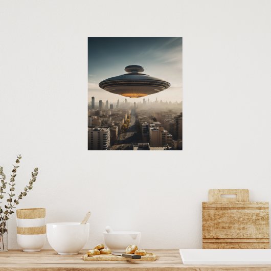 UFO Poster (Küche)