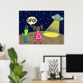 UFO POSTER (Heimbüro)