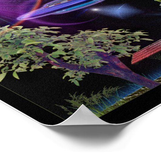 UFO-Poster Poster (Ecke)