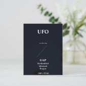 UFO POSTKARTE (Stehend Vorderseite)