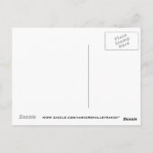 UFO POSTKARTE (Rückseite)