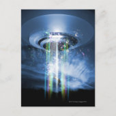 UFO POSTKARTE (Vorderseite)