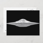 UFO POSTKARTE (Vorne/Hinten)