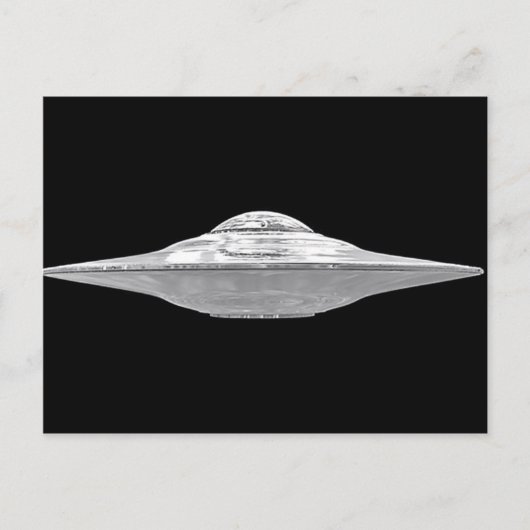 UFO POSTKARTE (Vorderseite)