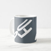 UFO-Puzzlespiel-Tasse Kaffeetasse (Vorderseite Links)