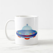 UFO Raumschiff Kaffeetasse (Links)