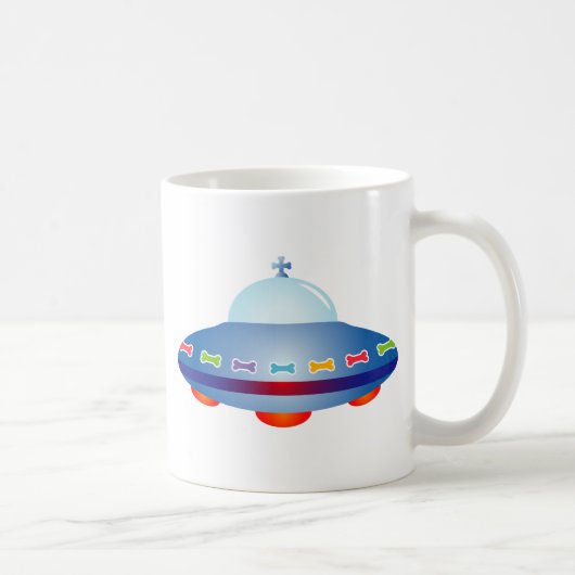 UFO Raumschiff Kaffeetasse (Rechts)