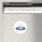 UFO-Raumschiff Magnet (In Situ (Geschirrspüler))