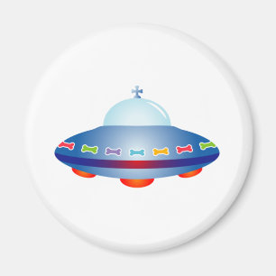 UFO Raumschiff Magnet