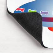 UFO-Raumschiff Mousepad (Ecke)