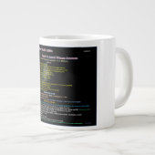 UFO-Reihe: Alien Military Encounters Jumbo-Tasse (Vorderseite Rechts)