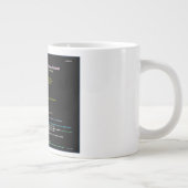 UFO-Reihe: Alien Military Encounters Jumbo-Tasse (Rechts)