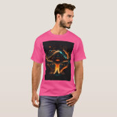 Ufo Retro Abduction City Alien Sci Fi Space Shirt (Vorne ganz)