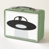 UFO RETRO LUNCHBOX (Vorderseite)