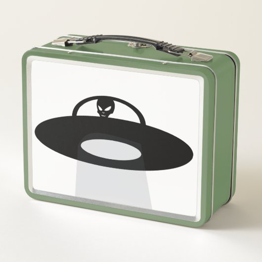 UFO RETRO LUNCHBOX (Rückseite)