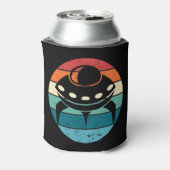UFO Retro Sunset Dosenkühler (Kanne Rückseite)