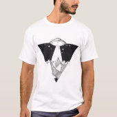 UFO Retro T - Shirt (Vorderseite)