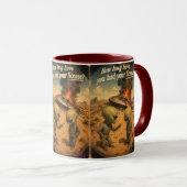 UFO Roswell 40-50s Tasse (VorderseiteRechts)