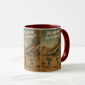 UFO Roswell 40-50s Tasse (VorderseiteRechts)