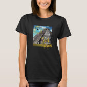Ufo Ruinen Ancient Besuch Alien T-Shirt (Vorderseite)