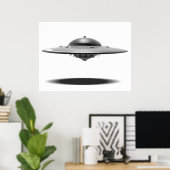 UFO Salamander Poster (Heimbüro)