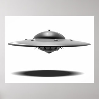 UFO Salamander Poster