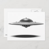 UFO Salamander Postkarte (Vorne/Hinten)