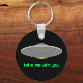 UFO-Schlüsselanhänger - mitnehmen Schlüsselanhänger (Vorderseite)