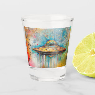UFO SCHNAPSGLAS