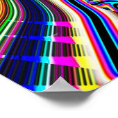 UFO - schneller als ein leichter Antrieb Poster (Ecke)