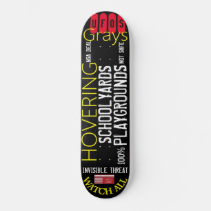 UFO SCHWEBENDE GRAUS Skateboard