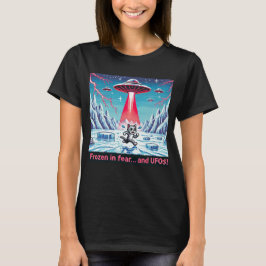 UFO Selfie: Roter Planet (gefrorene Alien ufo) T-Shirt
