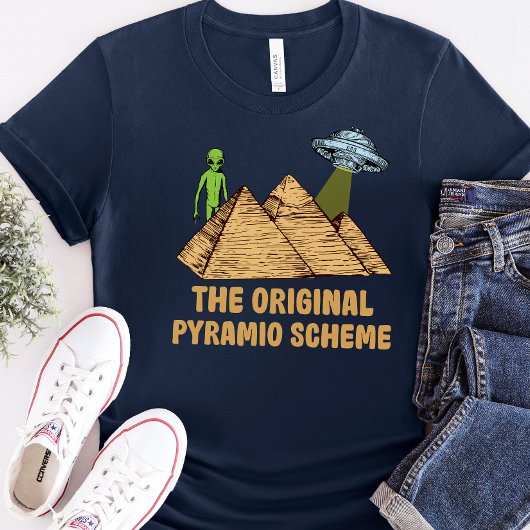 UFO-Shirt, Alien Shirt, Ägypten T-Shirt, alte Auße T-Shirt