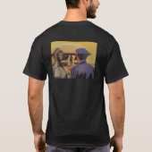 UFO SHIRT Basic Darkes T-Shirt (Rückseite)