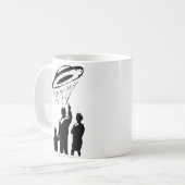 UFO Sighting Kaffeetasse (Vorderseite Links)