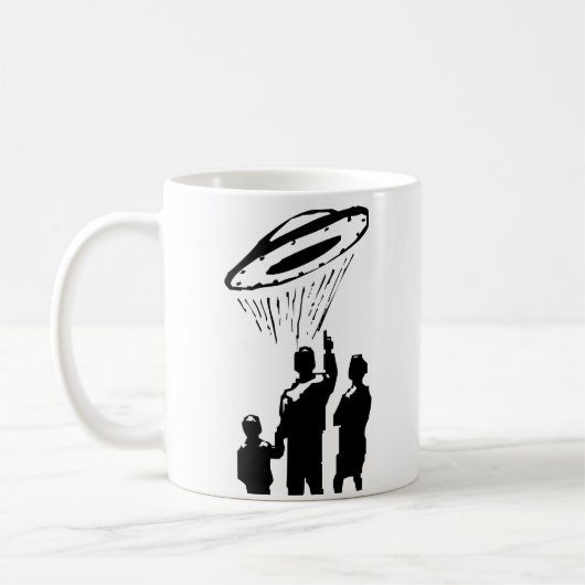 UFO Sighting Kaffeetasse (Links)
